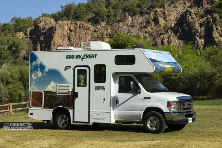 Cruise America Compact Plus RV - exterior